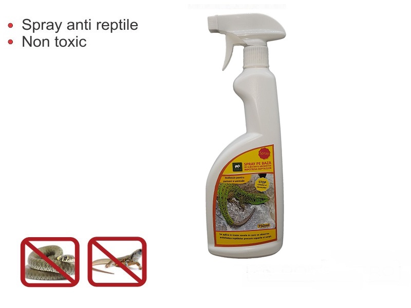 Spray impotriva reptilelor: serpi, soparle, gustere (750 ml) - PR 68  